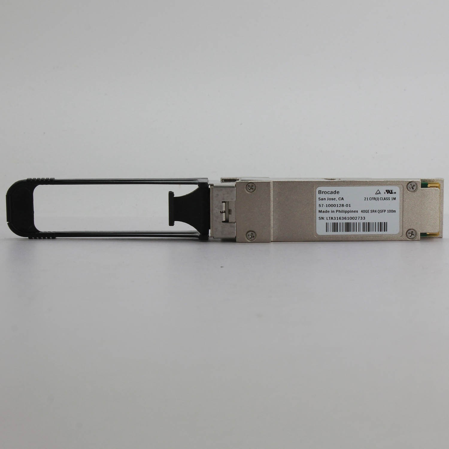 Brocade 57-1000128-01 QSFP+ 40GBase-SR4 850nm 150m MMF MTP/MPO DOM