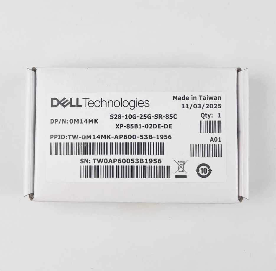 New ONE Dell EMC Transceiver Module 0M14MK M14MK SFP28-10G-25G-SR-85C-/