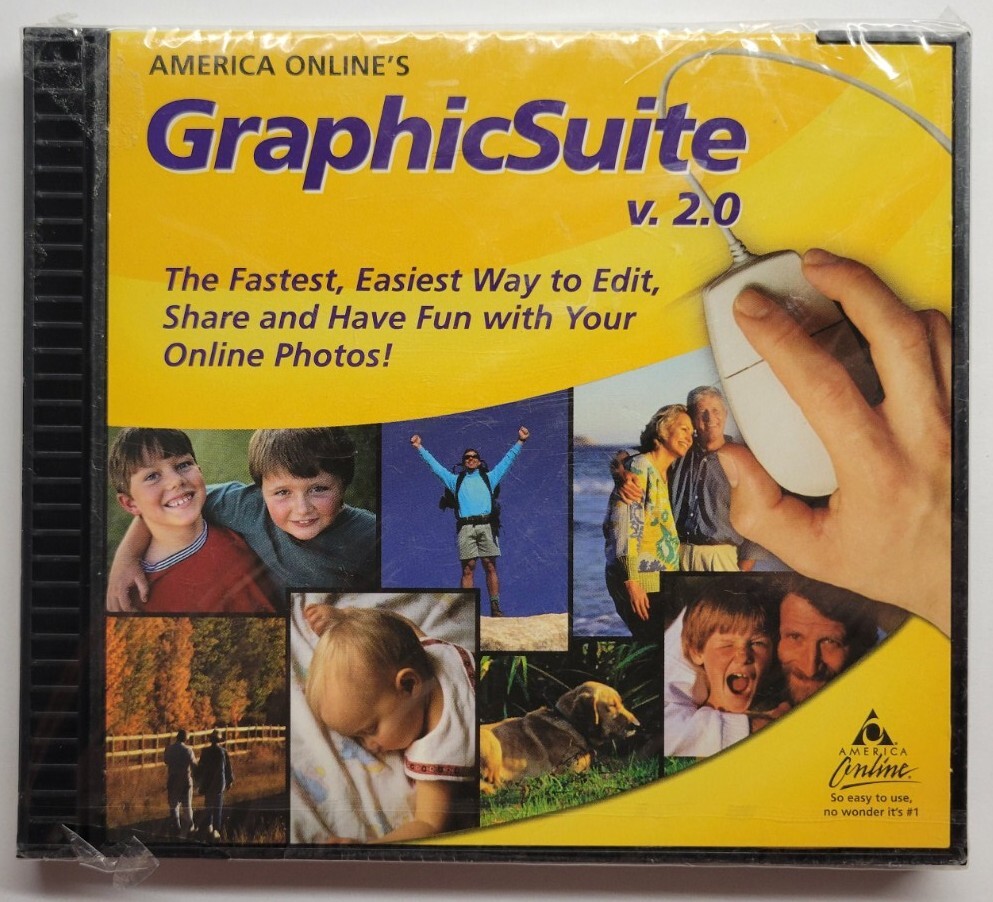 America Online's Graphic Suite 2.0 PC CD-ROM 