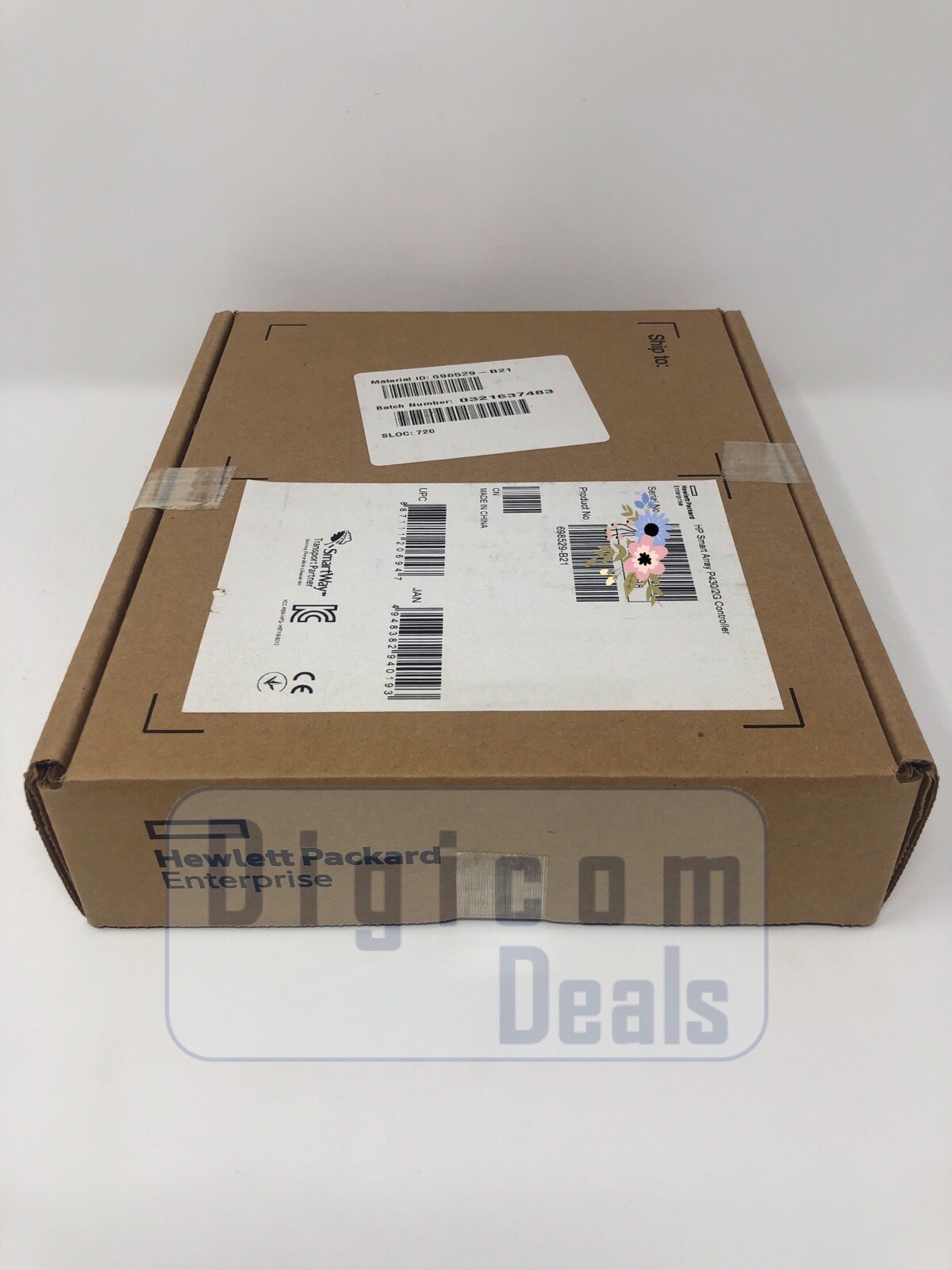 New Retail HP SMART ARRAY P430/2GB FBWC 12Gbs 1-PORT SAS 698529-B21 729635-001