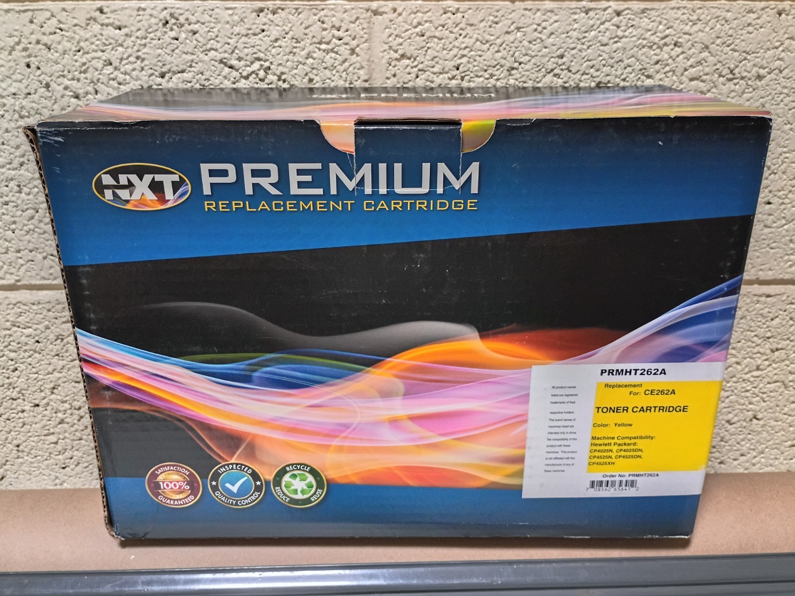 NXT CE262A Toner Cartridge Replacement for HP CE262A - 648A    New