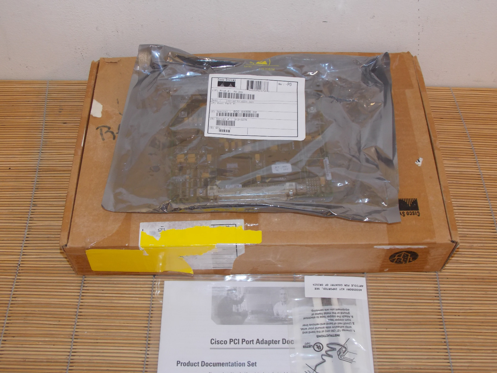 NEW Cisco PA-2H Dual Port HSSI Adapter 7200 7200VXR Router NEW OPEN BOX