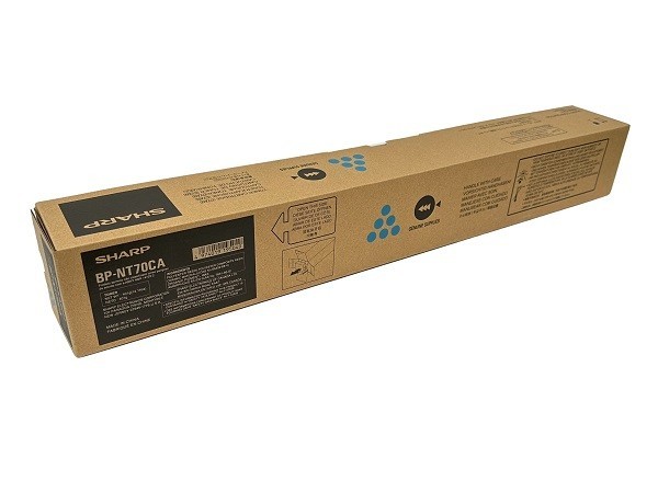 Genuine Sharp BP-NT70CA Cyan Toner. Brand New Sealed, We Ship Fast