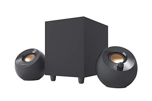 Creative Pebble Plus 2.1 USB-Powered Desktop Speakers Subwoofer Black 8W RMS
