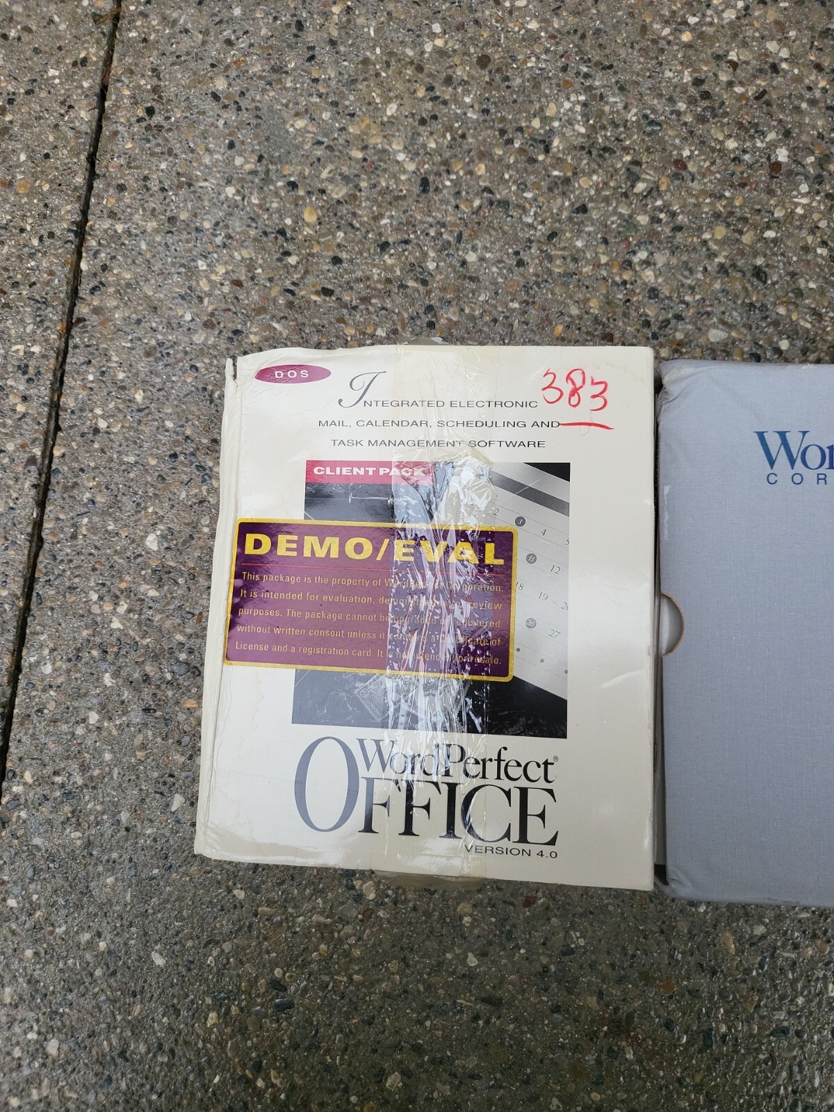WordPerfect Office Version 4.0 DOS Version 4.0 PC Computer Program Software New 