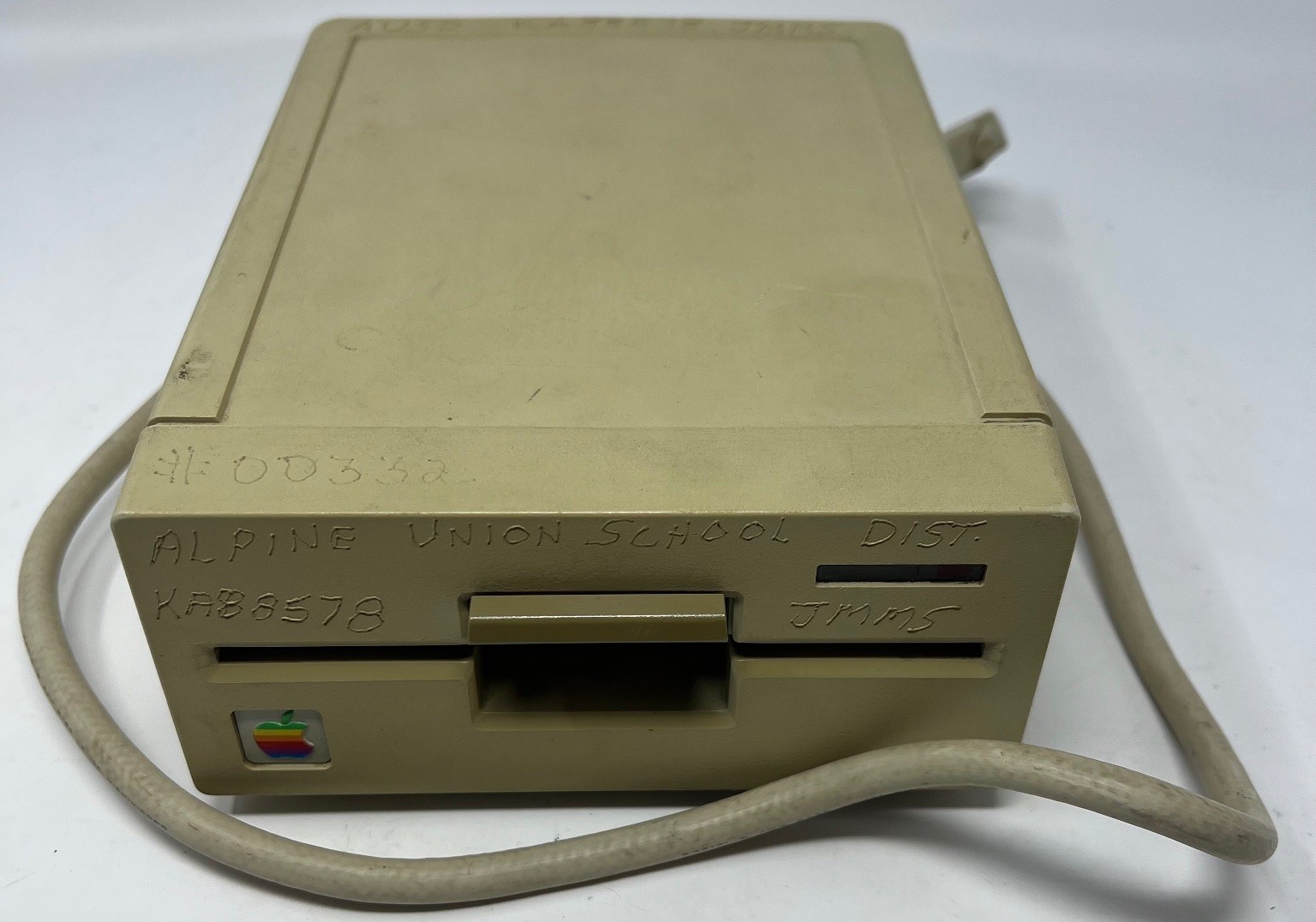 Vintage Apple UniDisk 3.5 Floppy Drive A9M0104, Kraft KC 3 Joystick, Apple IIe