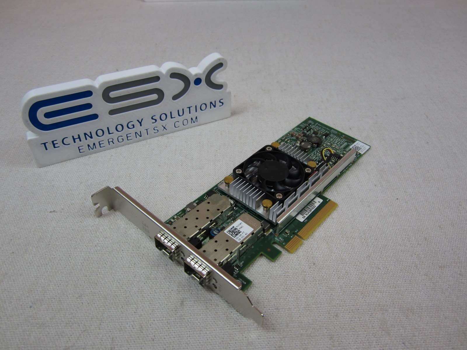 Dell N20KJ Broadcom 57810S Dual Port 10G SFP+ PCIe Network Adapter Full Height