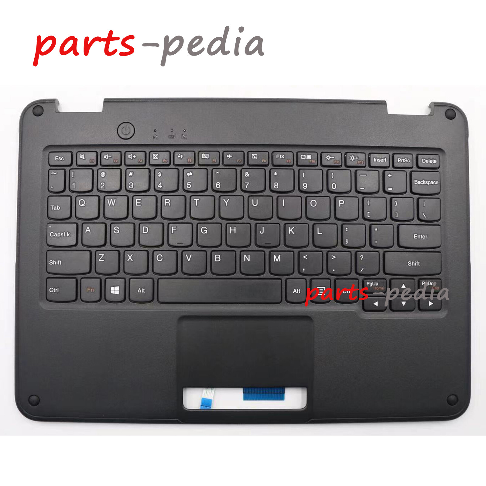 5CB0P18543 New For Lenovo Winbook N24 300e Upper Case Palmrest Keyboard Bezel