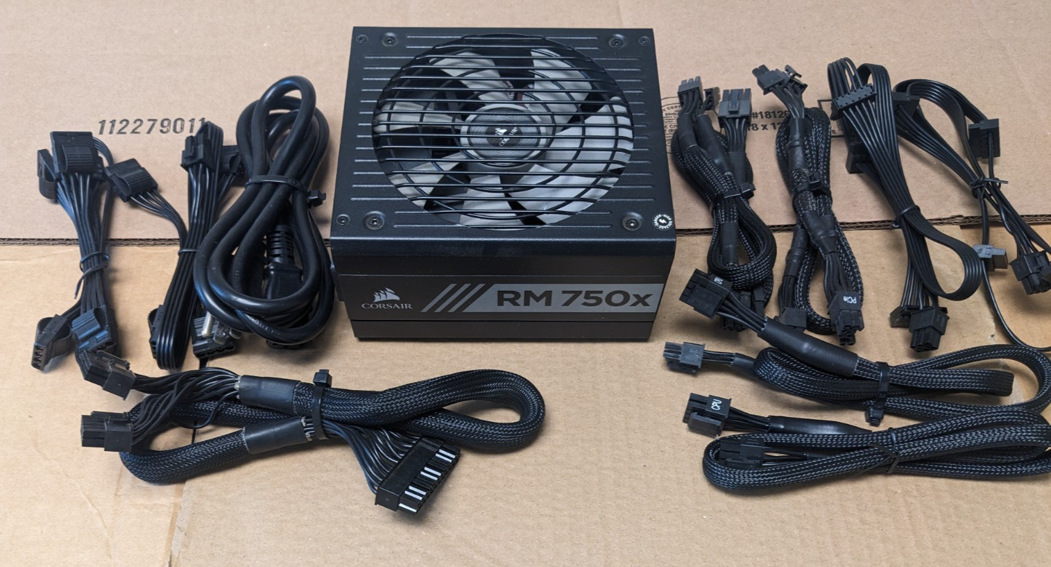 CORSAIR CP-9020179-NA RMX Series RM750X 750 Watt 80 Plus Gold Fully Modular...