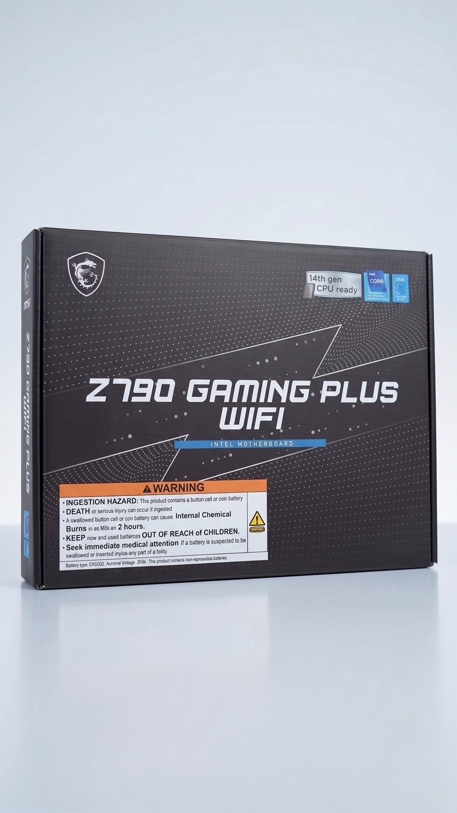 MSI Z790 GAMING PLUS WIFI ATX Intel LGA1700 DDR5 WiFi BT 2.5G