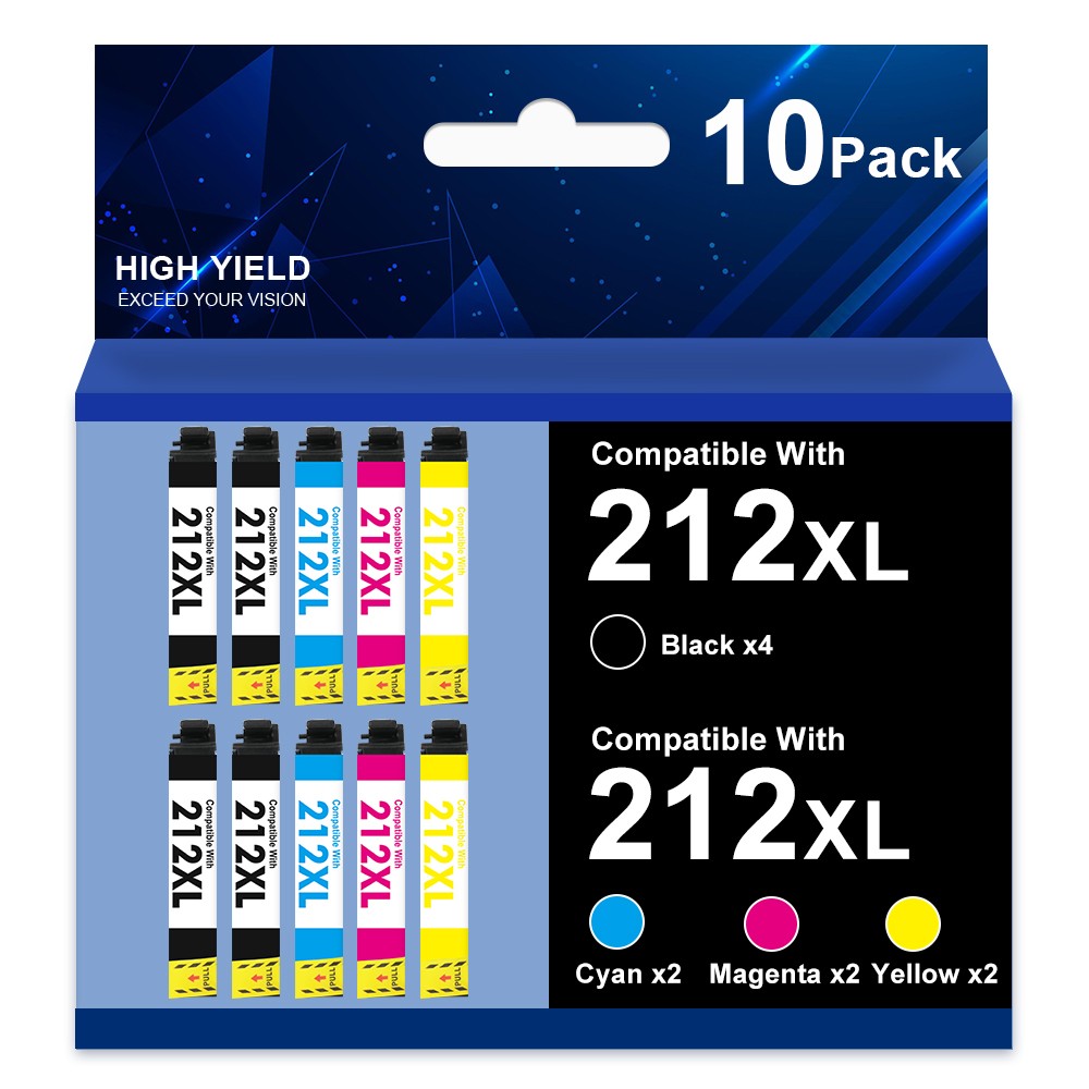 212XL T212XL Ink Cartridges For Epson WorkForce WF-2830 WF-2850 XP-4100 XP-4105