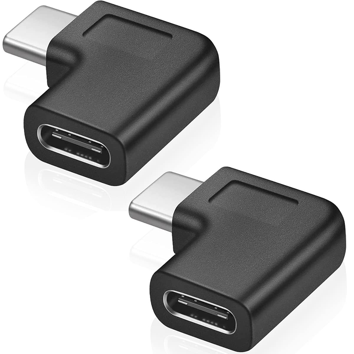 URWOOW USB TypeC Right Angle Adapter,2 Pack