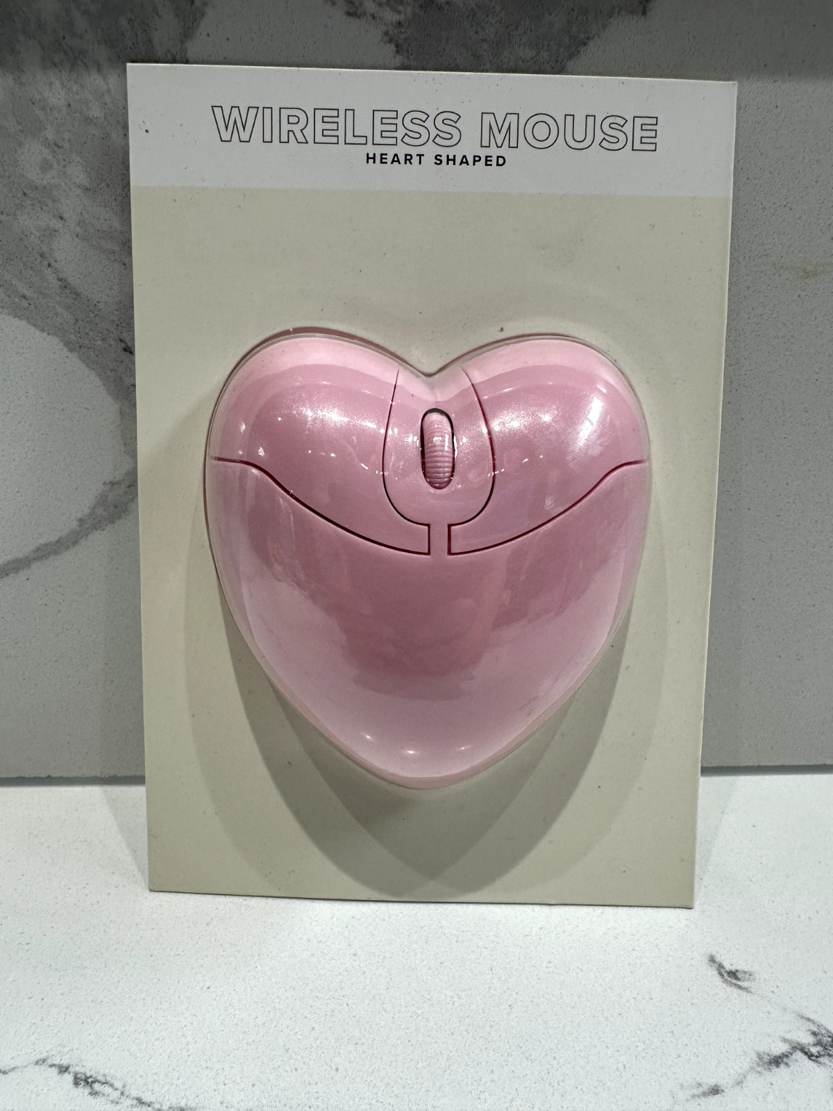 Target Bullseye Valentine’s Heart Shaped Wireless Computer Mouse (NEW)