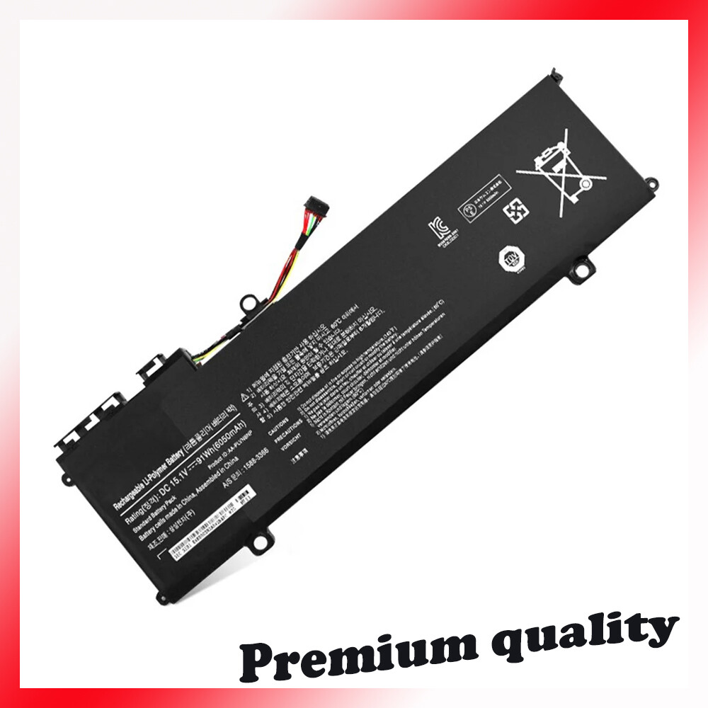 New 91WH Battery For AA-PLVN8NP Samsung ATIV Book 8 Touch NP880Z5E-X01