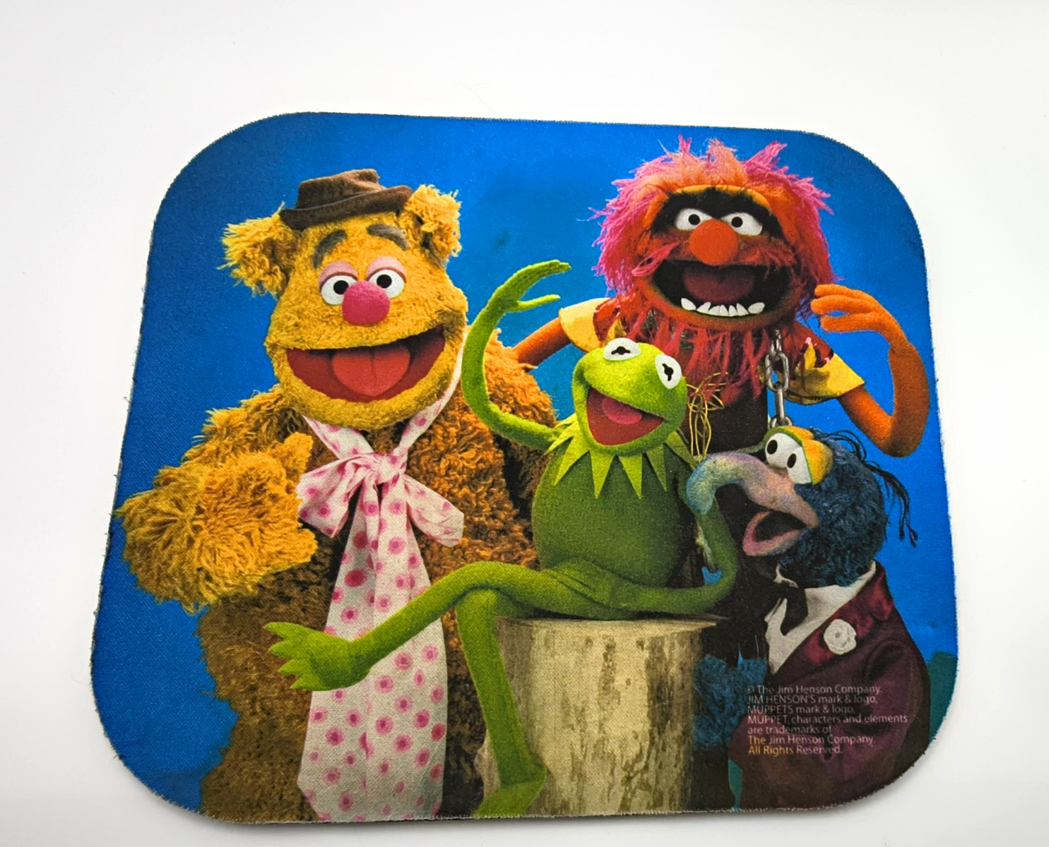 The Jim Henson Company Muppets Pictorial Mouse Pad, Blue/Multicolor