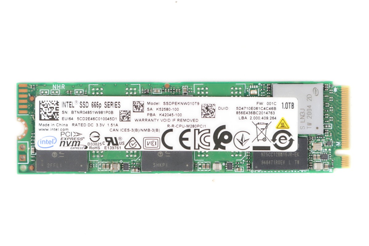Intel SSD 665p m.2 NVMe 1TB SSDEPEKNW010TB | 1yr Warranty, Fast Ship