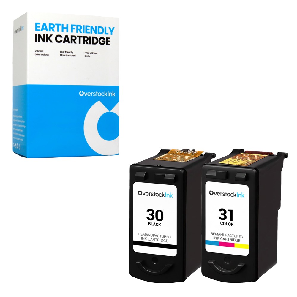 OSI 2PK Compatible Canon 30 31 Ink Cartridge for PIXMA MP190 MP210 MP220 MX310