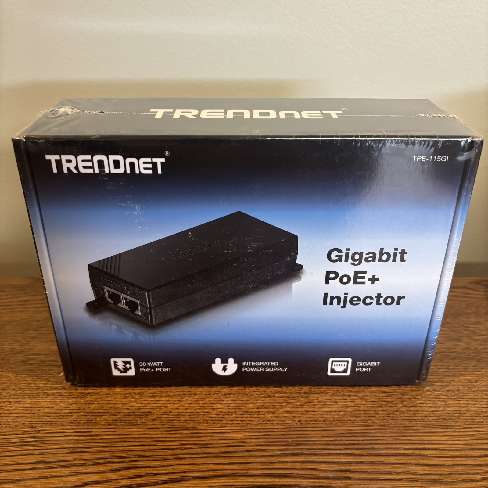 New TRENDnet TPE-115GI Gigabit POE+ Injector
