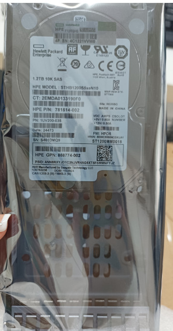 FIT FOR HP 840459-001 802274-001 1.2TB 12G 10K 2.5"E7X49A 3PAR SFF SAS HDD