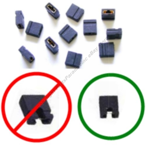 Lot25 Micro/Mini Jumper/Jump Block 2mm Computer/HD/CD/SCSI/PCB/Circuit Board