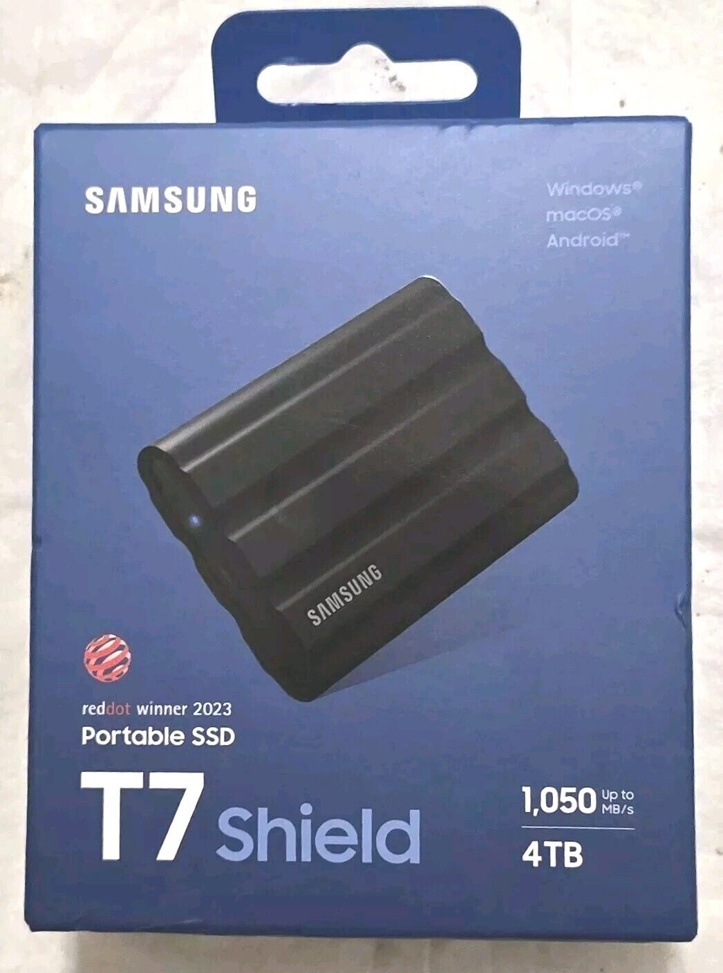SAMSUNG T7 Shield Portable SSD 4TB - Black *NEW*