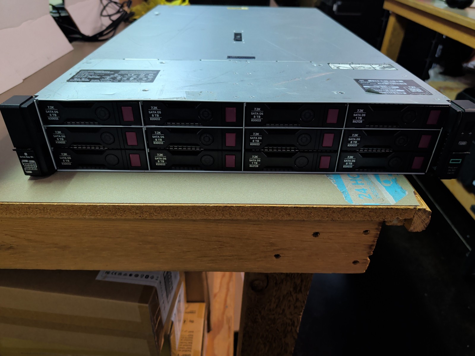HPE ProLiant DL380 Gen10 12LFF Server Xeon Silver 4110 32GB No Drives 10/25Gb