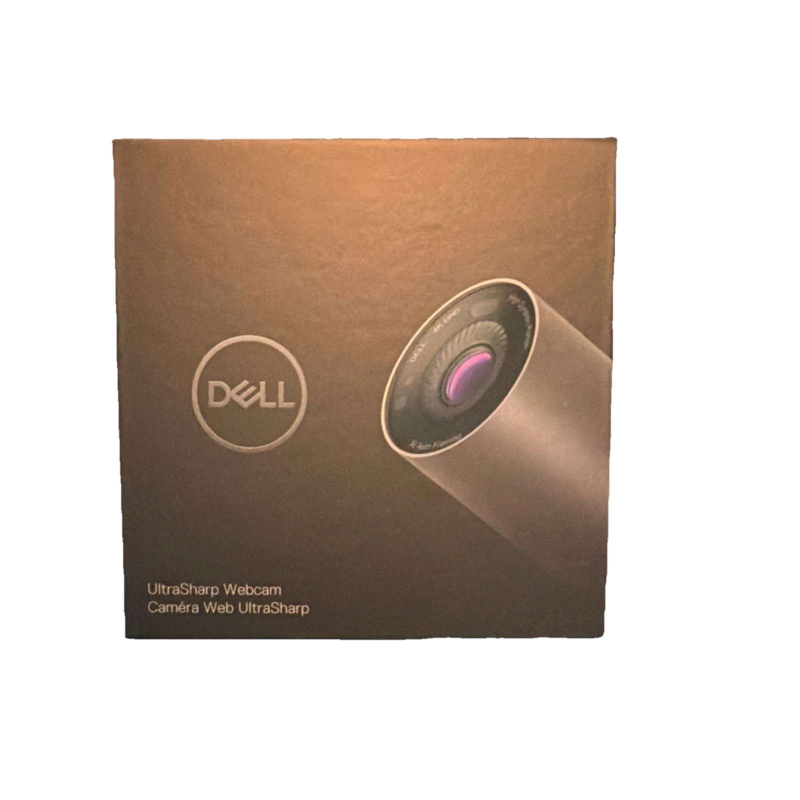 Dell UltraSharp WB7022 4K USB Webcam High Definition Clip-On Black *New-Sealed*