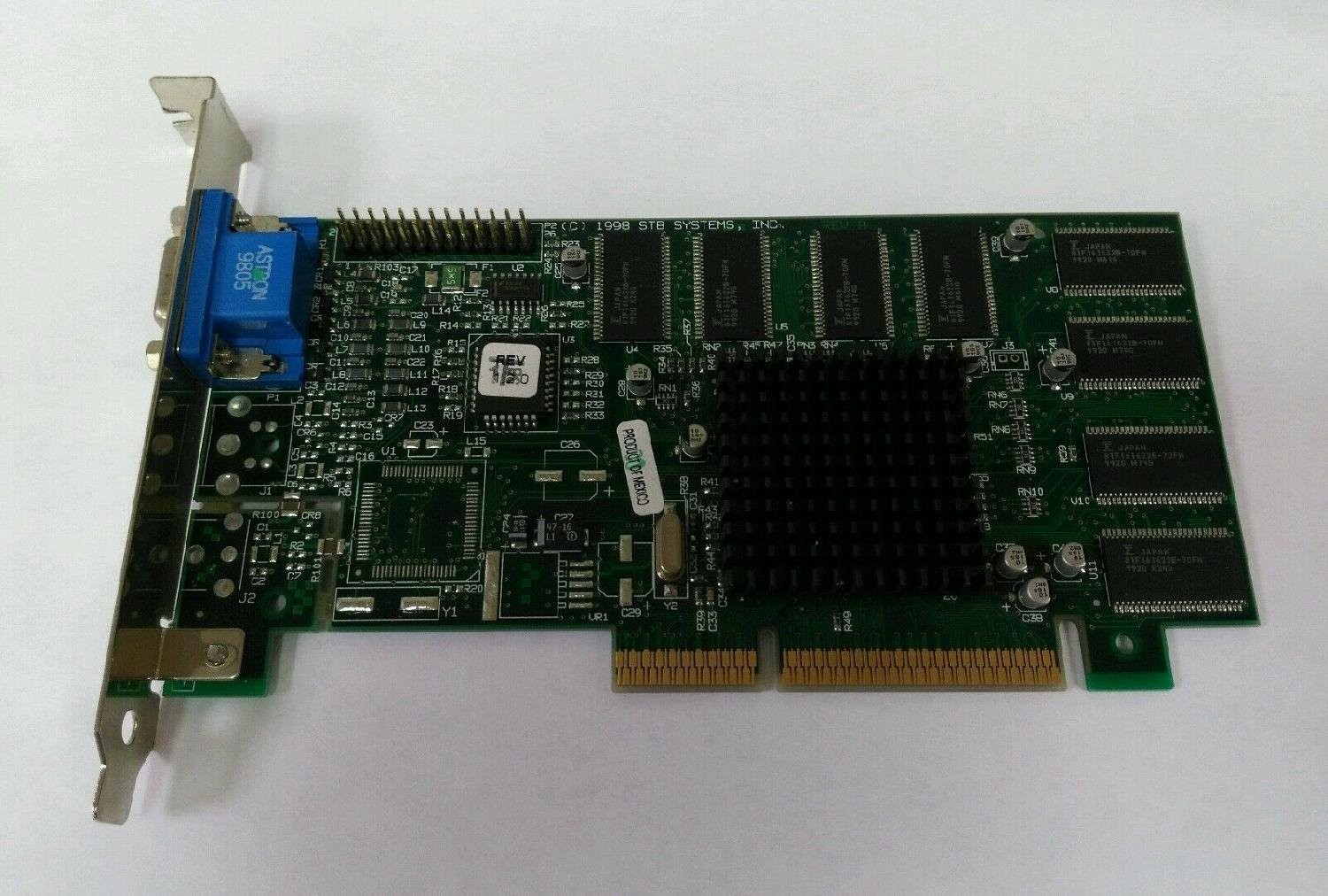 STB Systems Inc 16MB AGP Video Card with VGA Output - MPN 210-0348-001