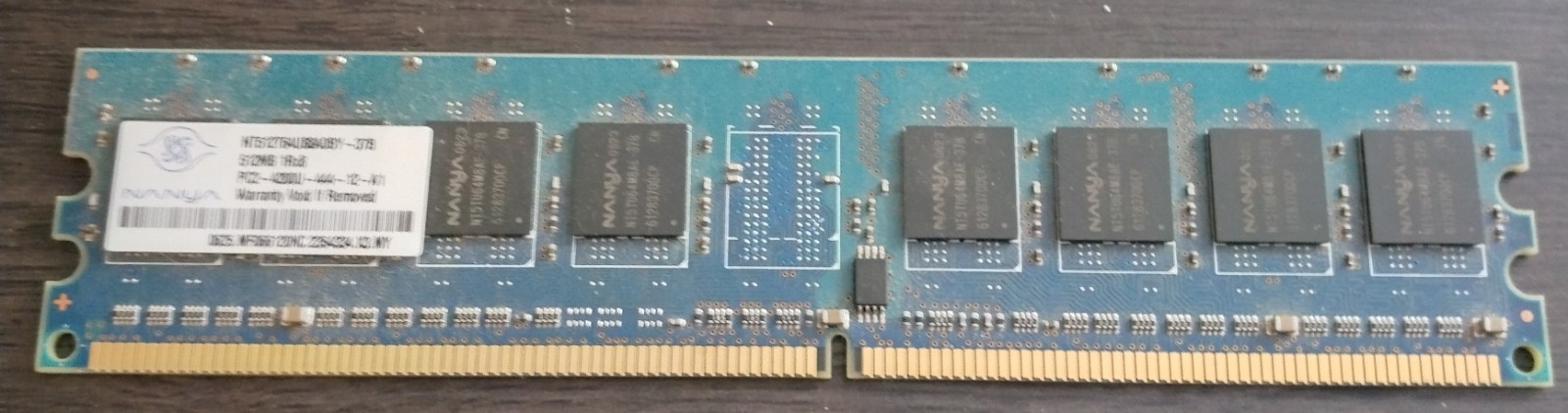 Nanya 512MB DDR DIMM RAM Memory