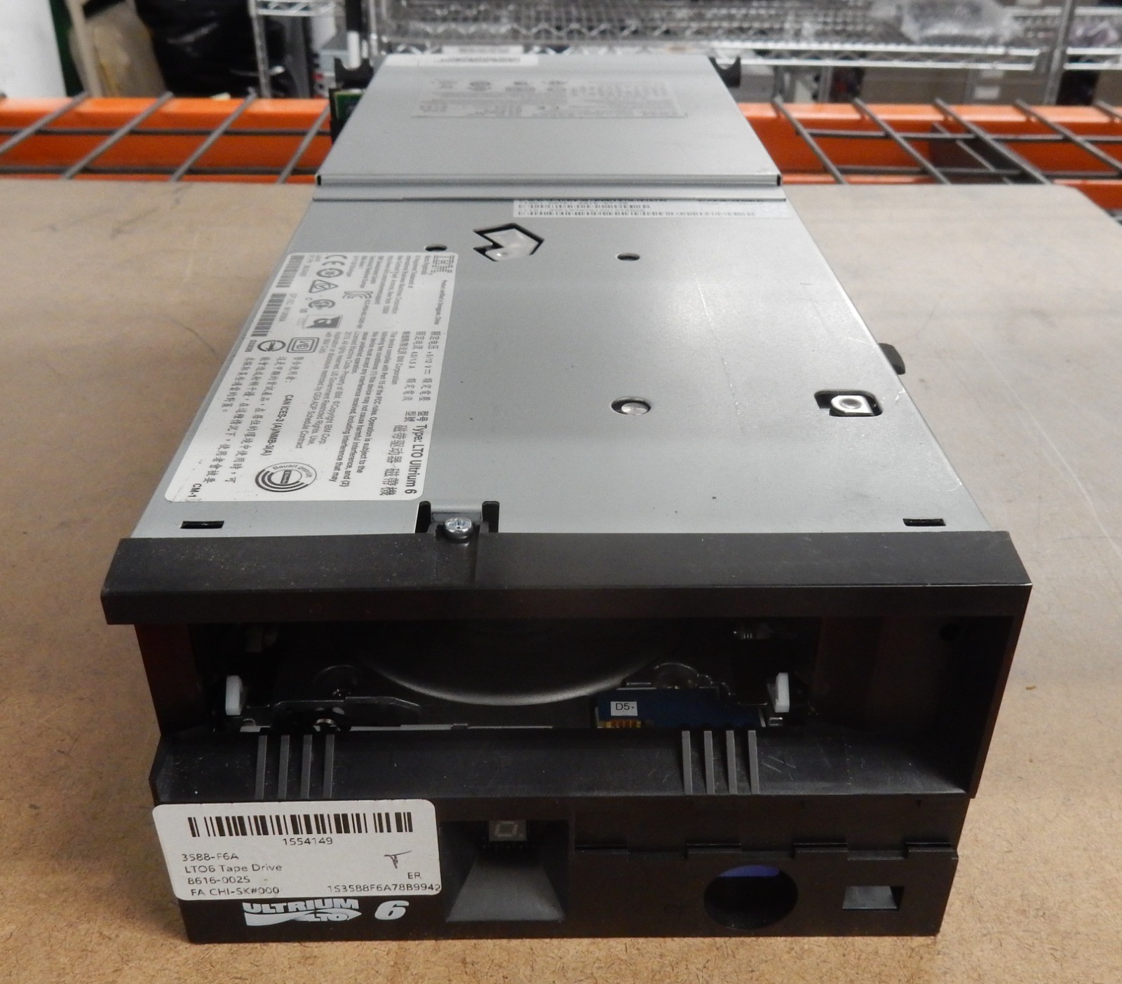 IBM 3588-F6A LTO6 Tape Drive