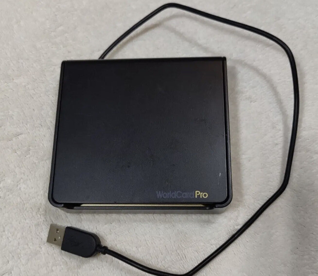 PenPower WorldCard Pro Business Card Scanner, WCU02A