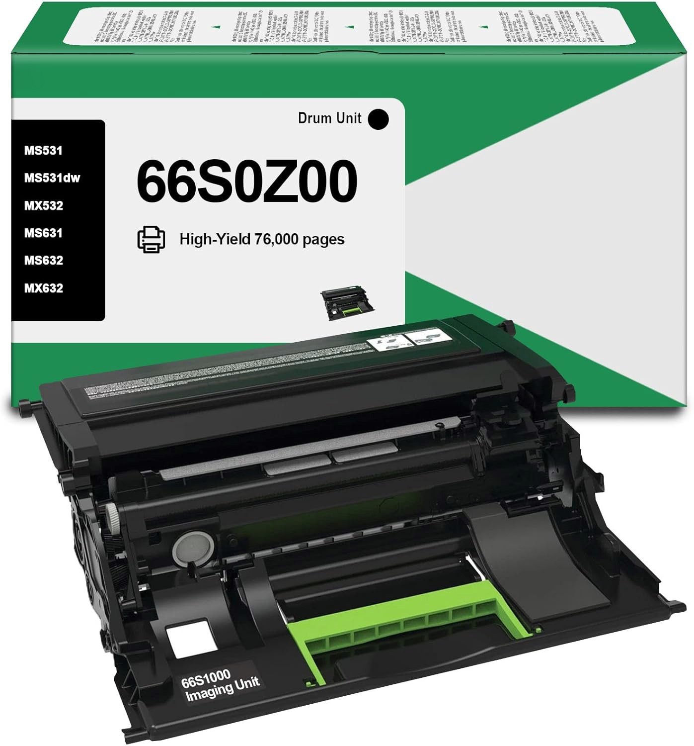 66S0Z00 Imaging Unit Drum For Lexmark MX632 MS531 MS631 MX532 Printers ा