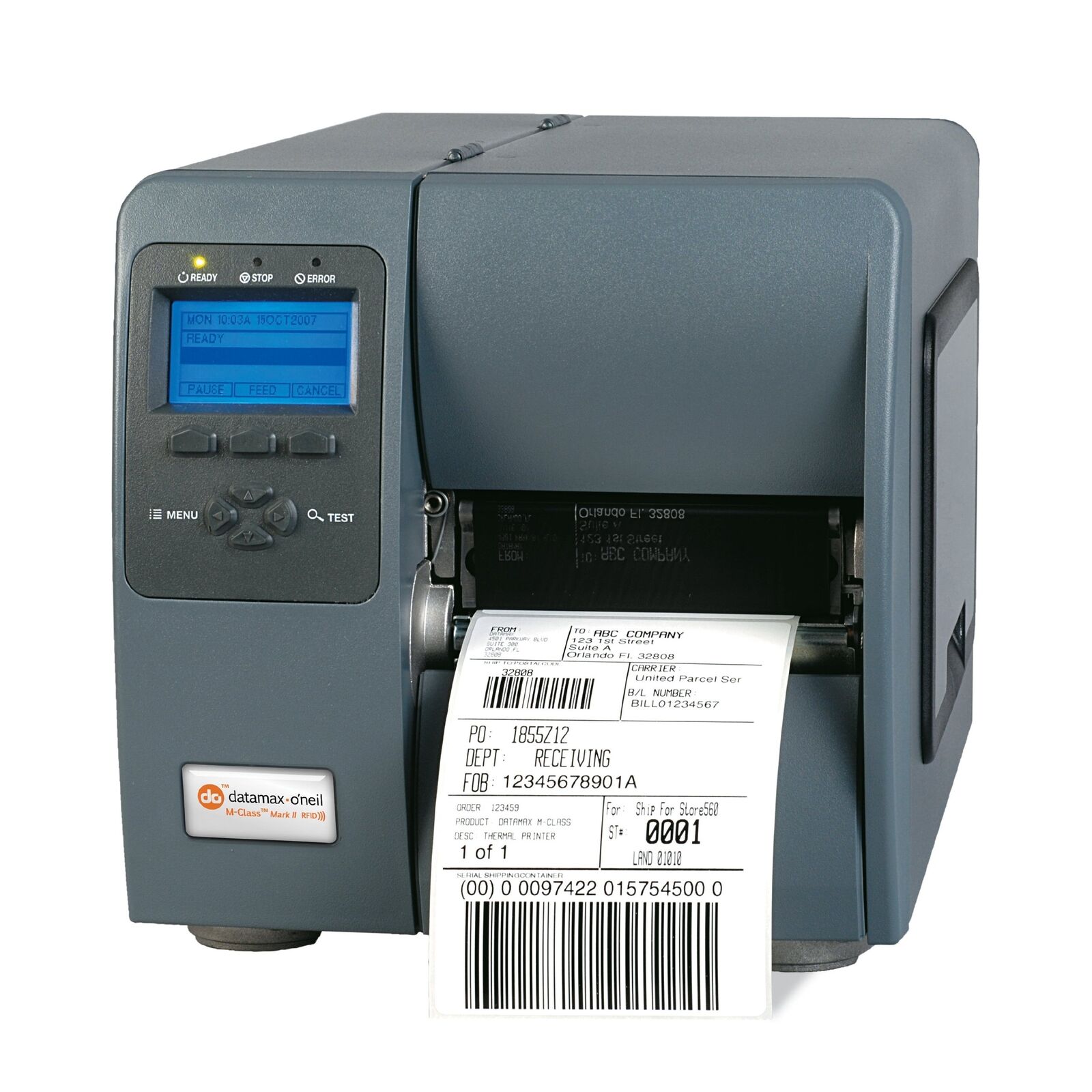 Datamax-O'Neil M-Class Mark II M-4210 Industrial Printer (Part#: KJ2-00-08000Y07