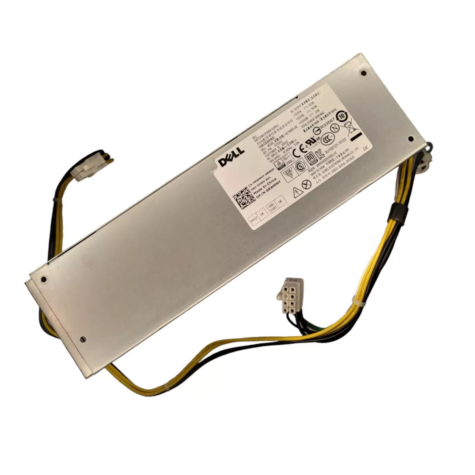 Dell Optiplex 3040 5040 7040 SFF 180W Power Supply PSU D180ES-00 (80+ BRONZE)