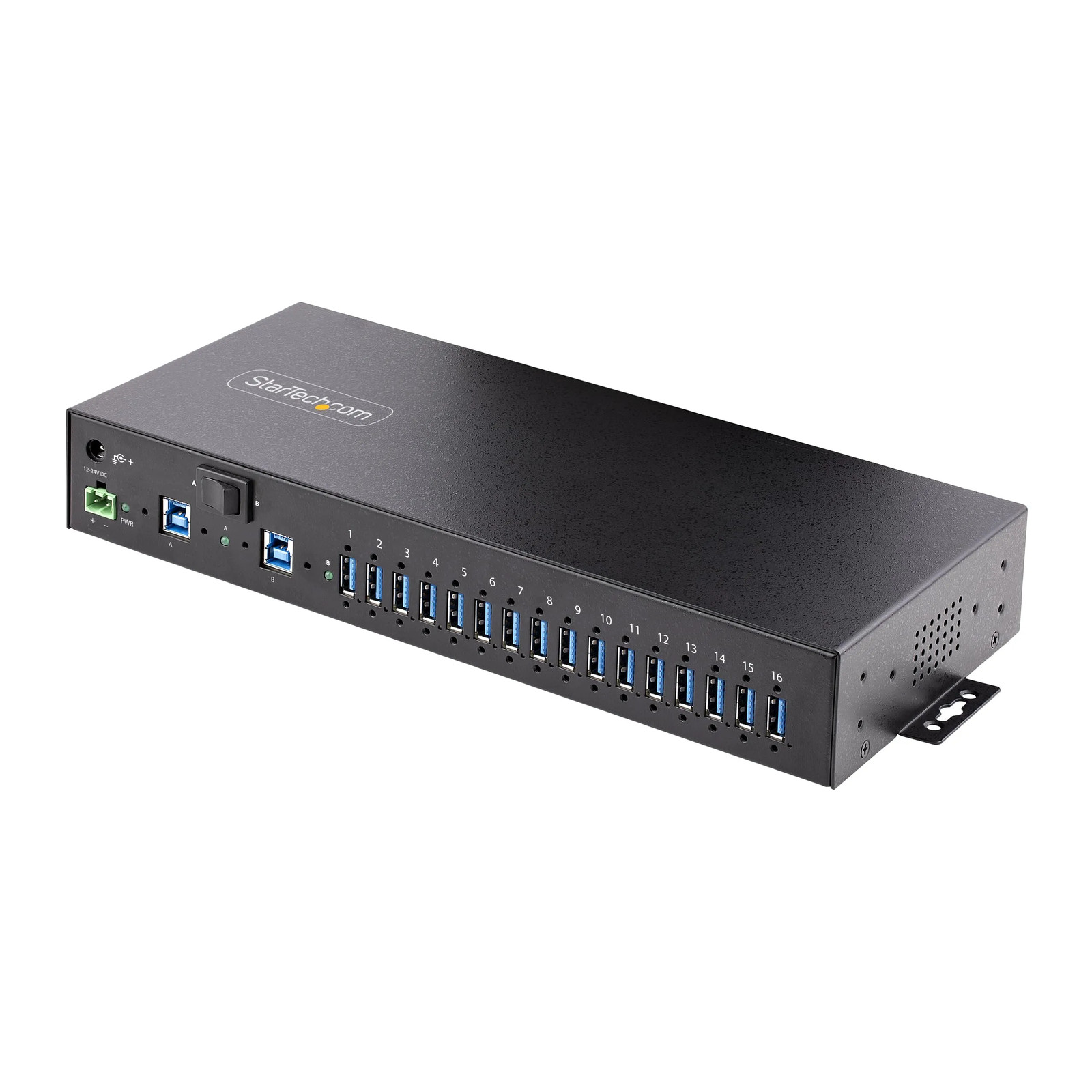 STARTECH S5G16AINDS-USB-A-HUB 16-PORT INDUSTRIAL USB 5GBPS HUB WITH POWER ADAP