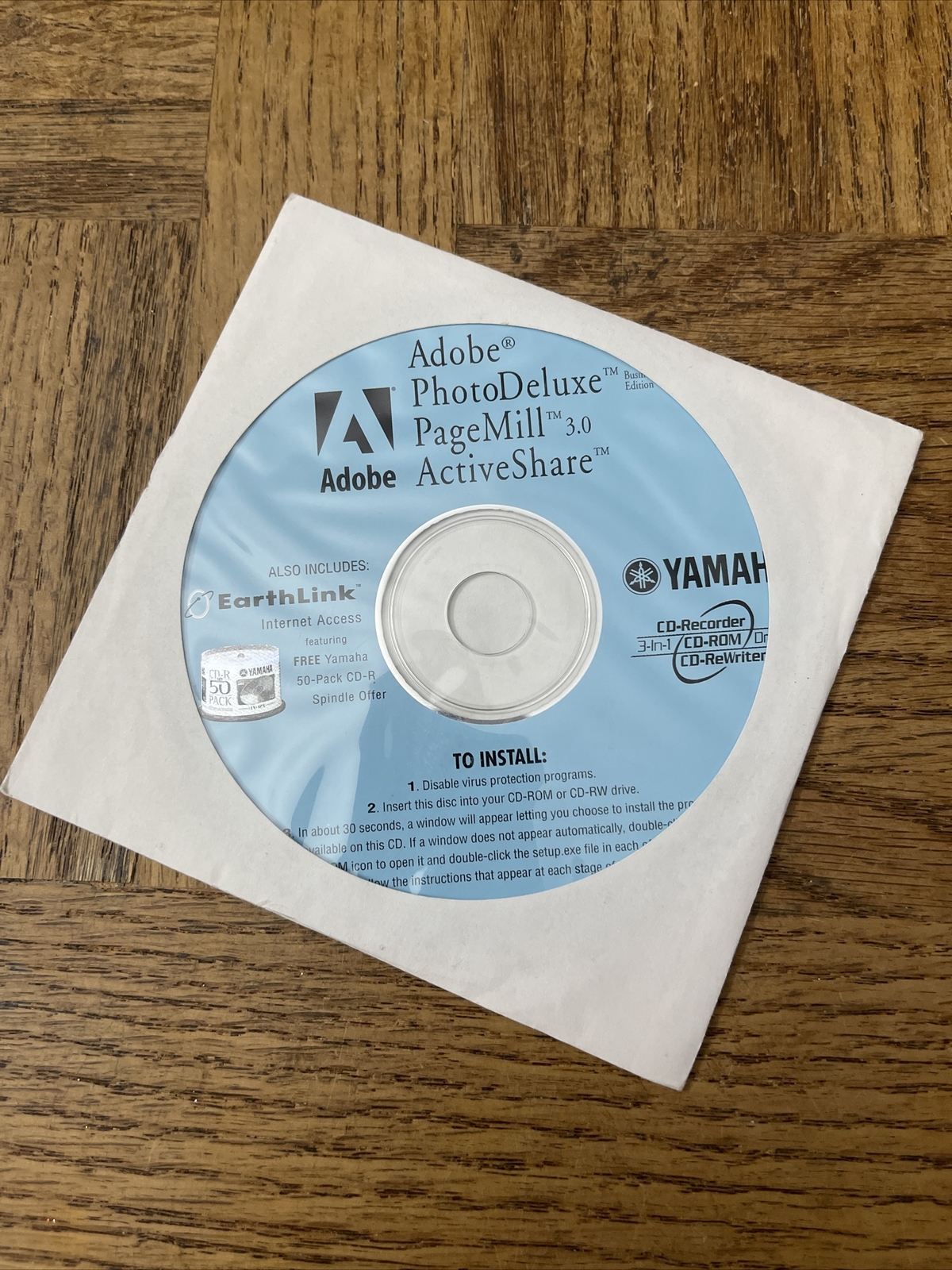 Adobe PhotoDeluxe PageMill PC Software