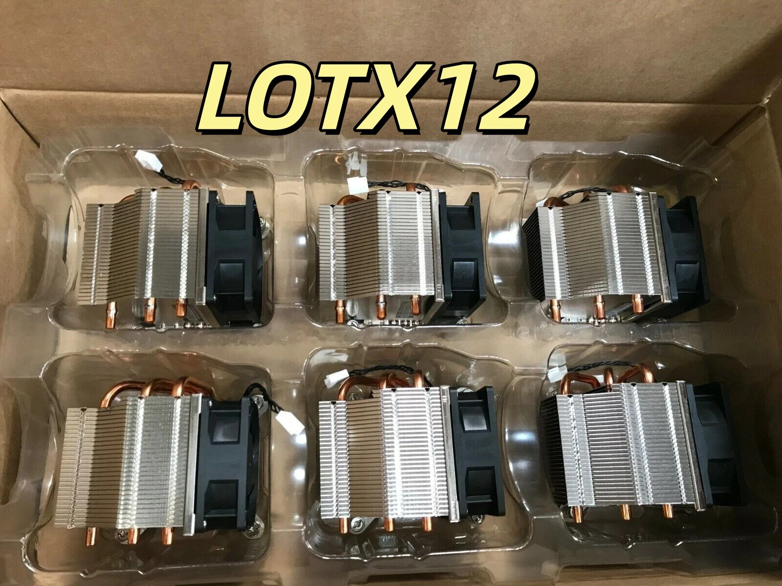 LOT 12 GENUINE HP EliteDesk 600 800 G2 G3 Z240 MT SFF Heatsink Fan 810281-001