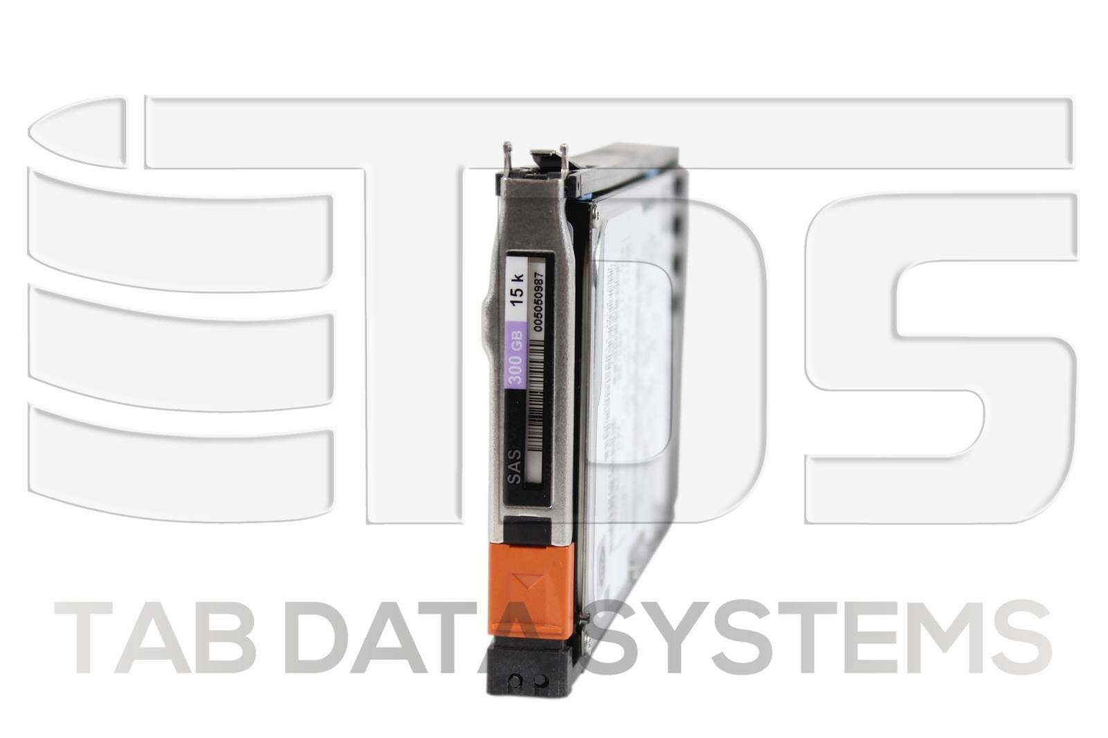 EMC 005050987 300GB 2.5" 520BPS 15K SAS HDD Hard Drive for VMAX