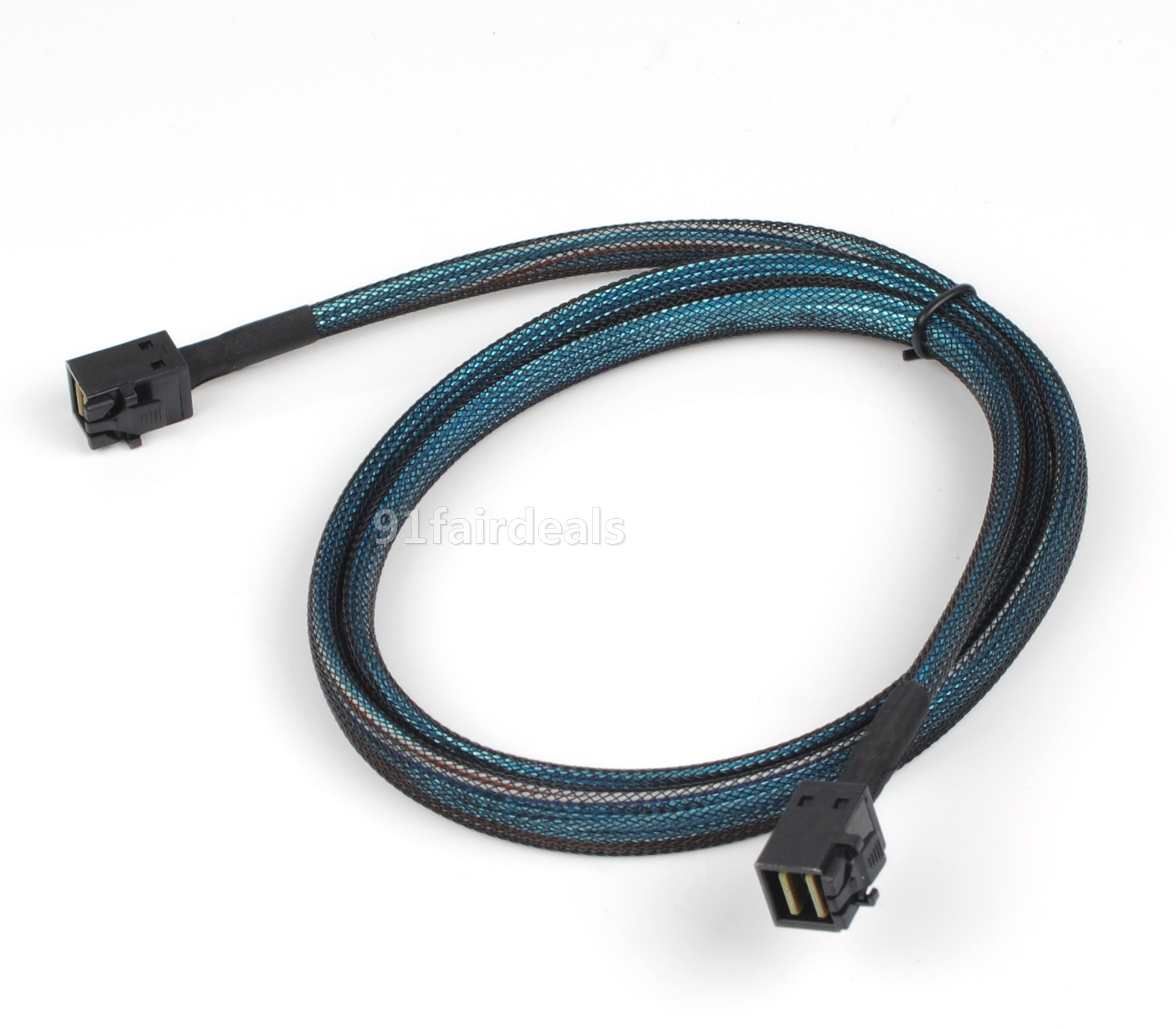 Mini SAS HD SFF-8643 to SFF8643 Server Straight / Angle Raid Data Cable 0.5M/1M 
