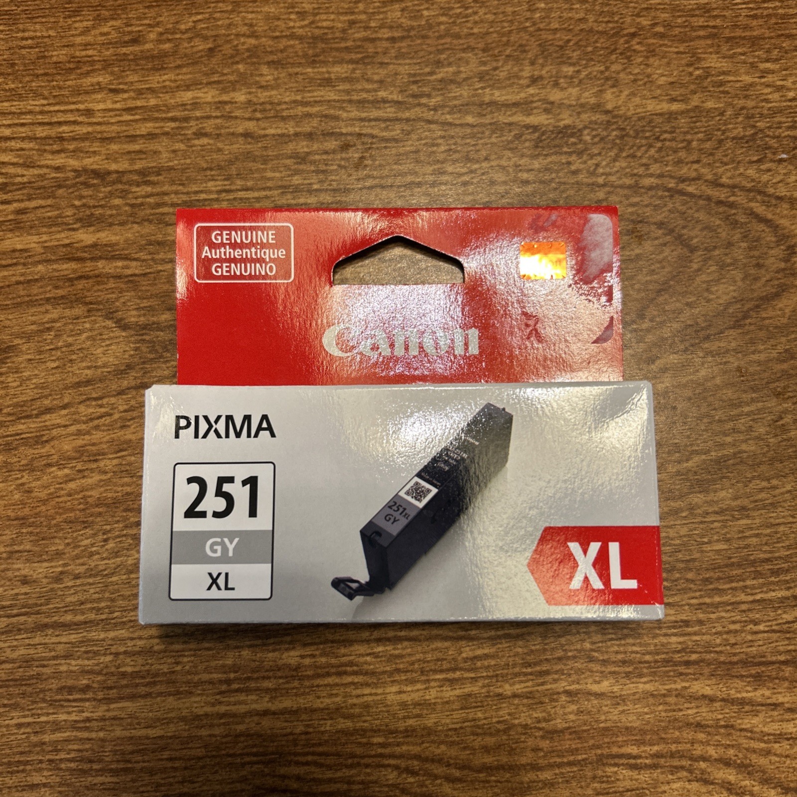 Canon CLI-251GY XL Original Gray Ink Cartridge