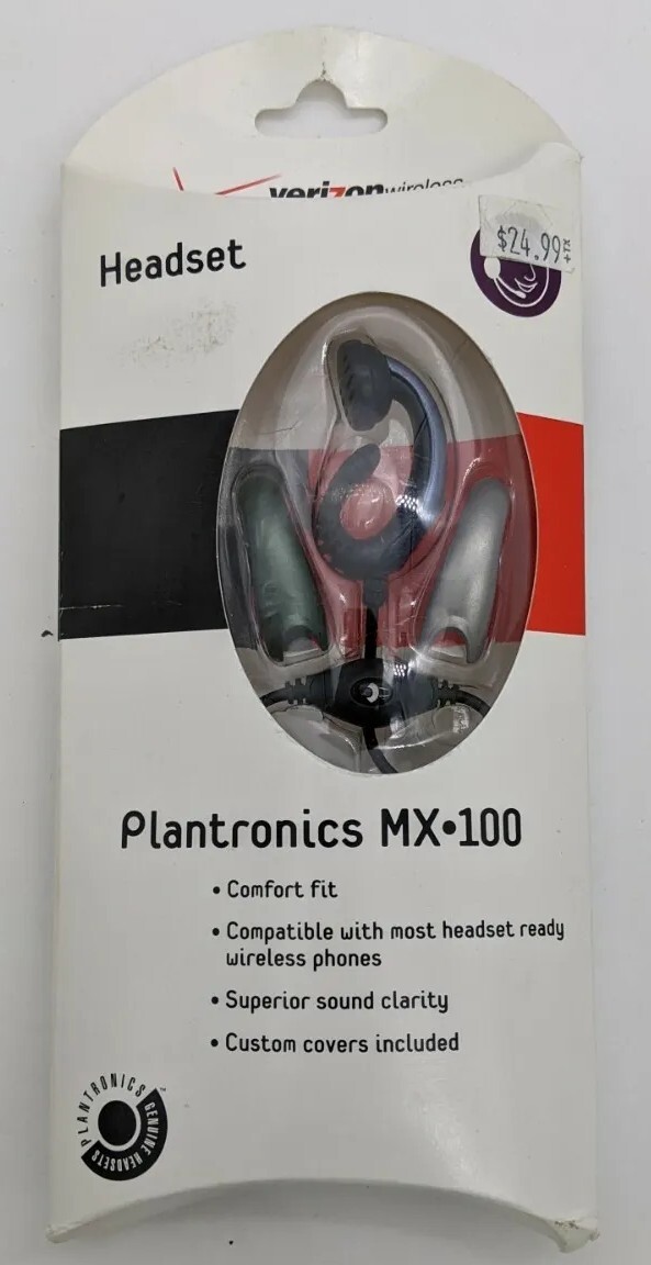 Verizon Plantronics MX100 Headset 80035