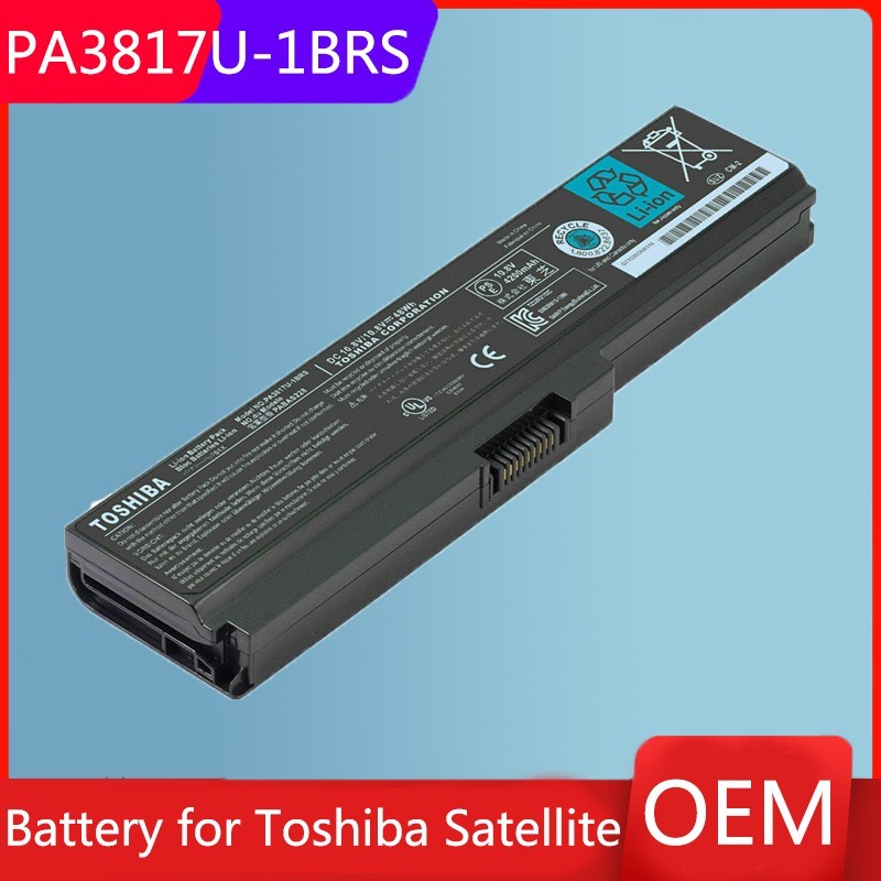 Genuine OEM PA3817U-1BRS Battery for Toshiba Satellite L745 L750 L755 L755D 48Wh