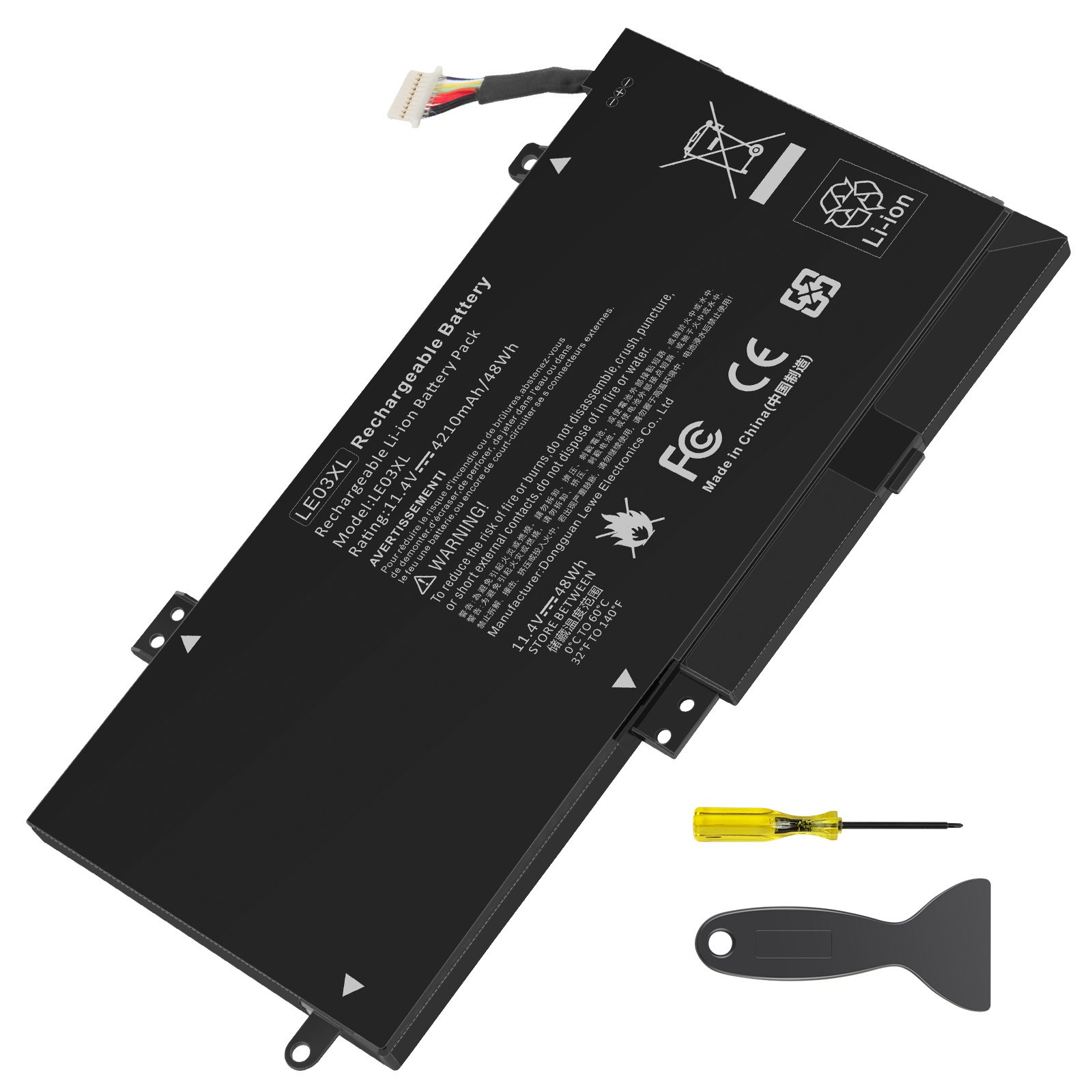 🧡LOT LE03XL Battery For HP Envy x360 M6-W 796356-005 13-S099n 796220-541 48WH