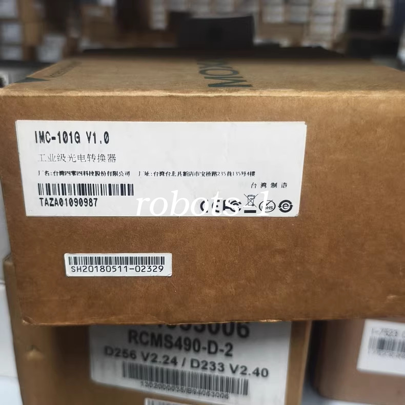 IMC-101G V1.0  MOXA Gigabit Optoelectronic Converter NEW FedEx or DHL
