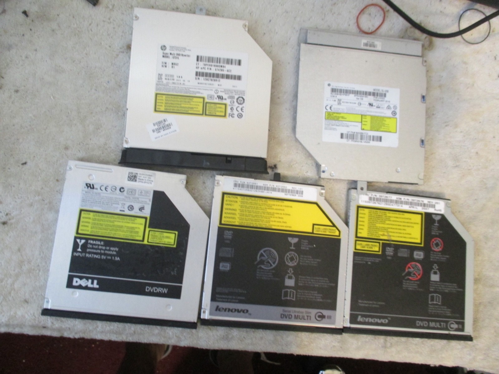 Lenovo ==T400 T410== SATA DVD+RW,  42T2551 serial Ultrabay Slim==LOT===READ===