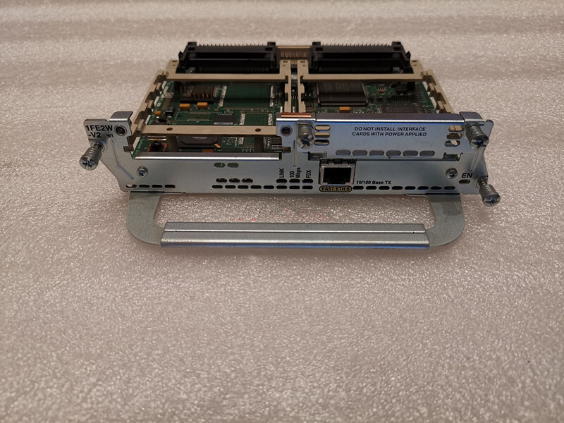 Cisco NM-1FE2W-V2 Router Module Used for 3700 3800 Series Routers