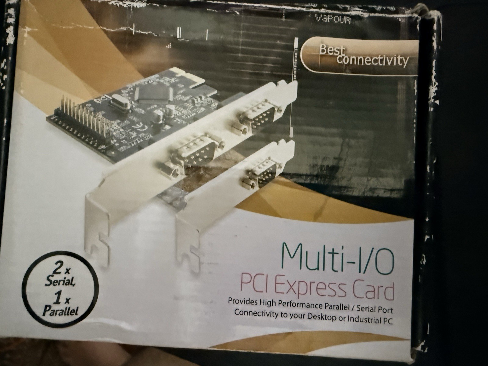 Multi-I/O PCI Express Card Parallel/2 Serial Ports High Performance Adapter Card