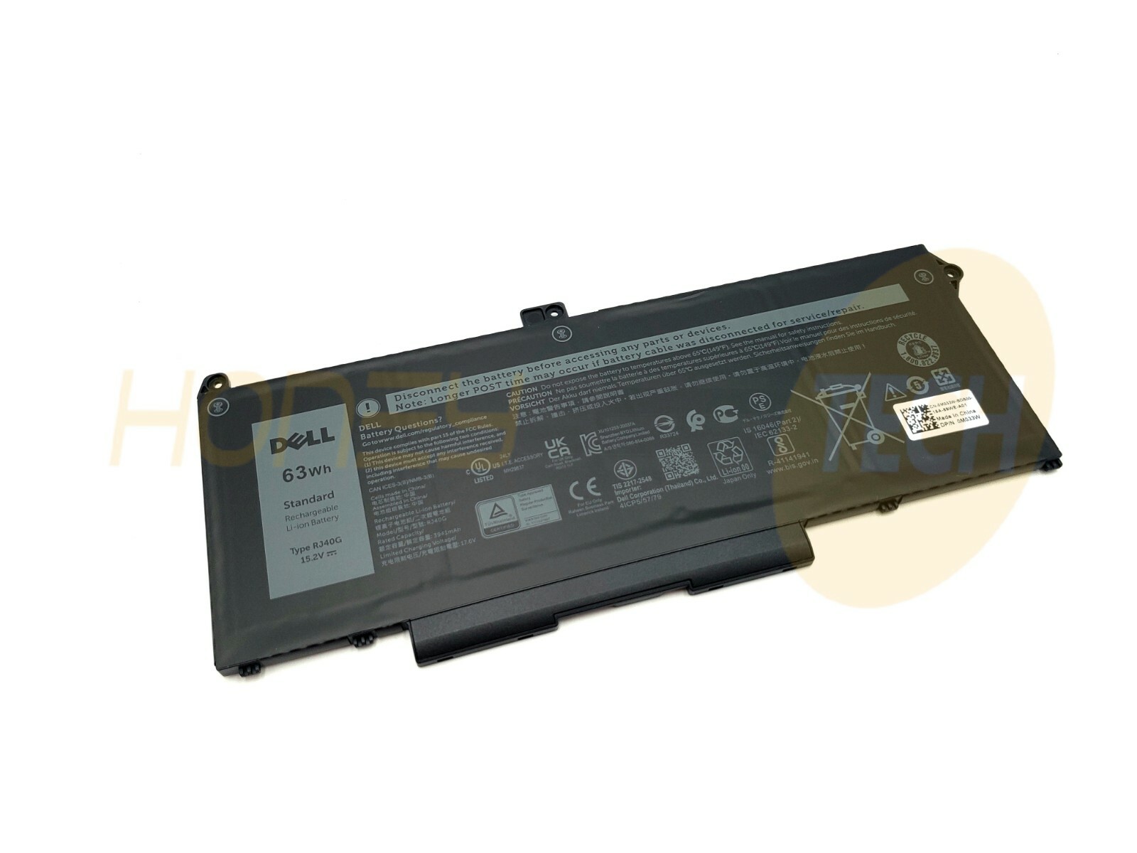 GENUINE DELL LATITUDE 5420 LAPTOP 4CELL 63WHR BATTERY RJ40G M033W 0M033W TESTED