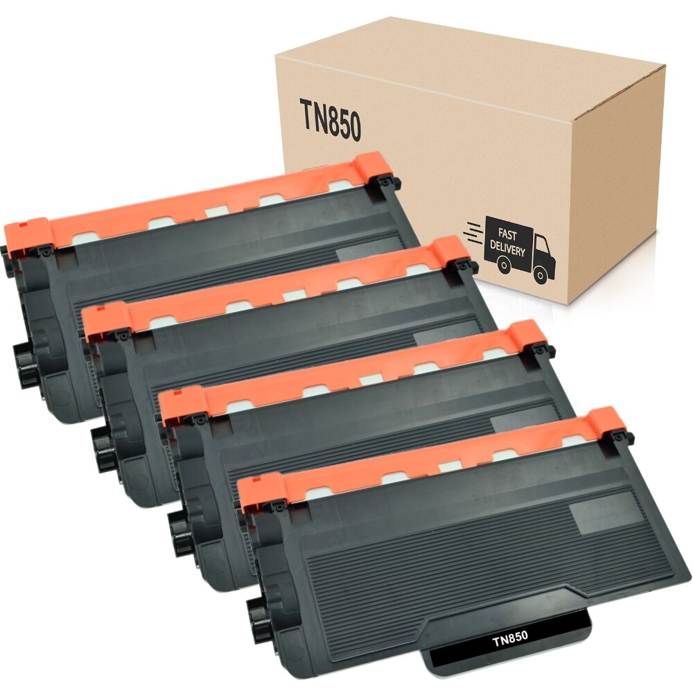 4PK TN850 TN-850 Toner Cartridge for Brother HL-L5200DW HL-L6200DW MFC-L6800DW
