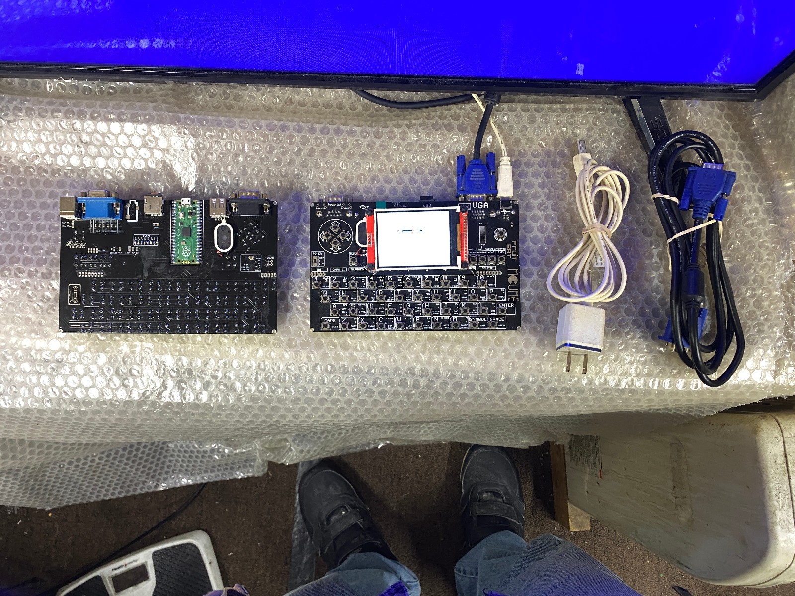 Sinclair ZX Spectrum 128k emulated with Pico micro controller